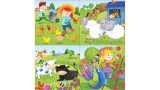  Educa Puzzle 6-9-12-16 Farm Animals (80-17145)