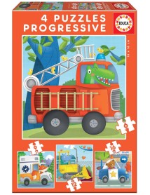 Educa Puzzle 6-9-12-16 Rescue Patrol (80-17144) 