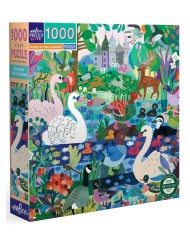 Eeboo Puzzle 1000 Pcs Ducks In The Clearing (epztdic)