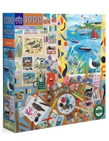 Eeboo Puzzle 1000pcs Seabirds (epztsab) 