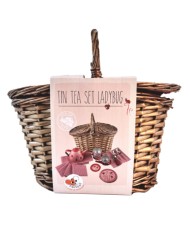 Egmont Toys Tin Tea Set Ladybug In A Basket (540019)