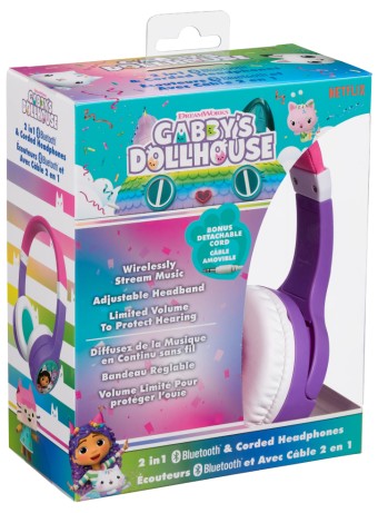  Ekids Gabbys Dollhouse Wireless Bluetooth Headphones pentru PC