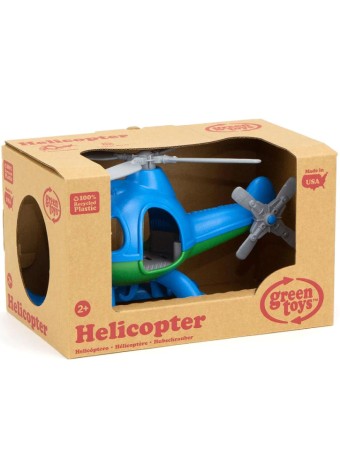  Elicopter Green Toys Blue (helb-1060)