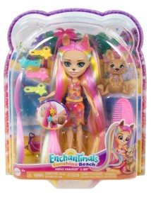 Enchantimals Sunshine Beach Kangaroo Doll With Pet (htj70) 
