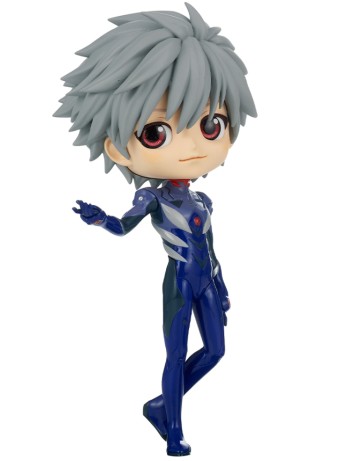 Figurina Joc Evangelion New Theatrical Edition Q Posket Kaworu Nagisa Plugsuit Style Ver.a 14cm