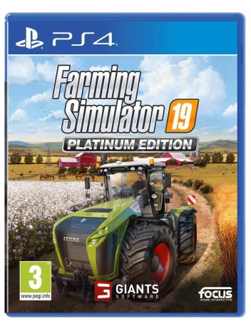 Joc Farming Simulator 19 Platinum Edition pentru PS4