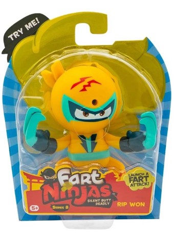 Figurina Joc Fart Ninjas Silent Butt Deadly Ninja Series 8 Random Fan00000
