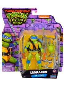Figurinaturtles Mutant Mayhem Basic Leonardo 12cm 