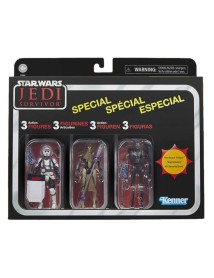 Figurinele Set 3 Collection The Vintage Star Wars Jedi Survivor 