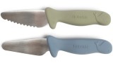  Filibabba Beginners Cutting Knives 2-pack Powder Blue + Green - (fi-03337)