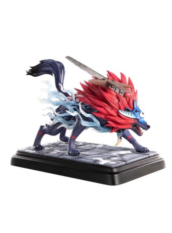 Figurina Statueta First4figures Okami Oki Wolf Form Resin 35cm