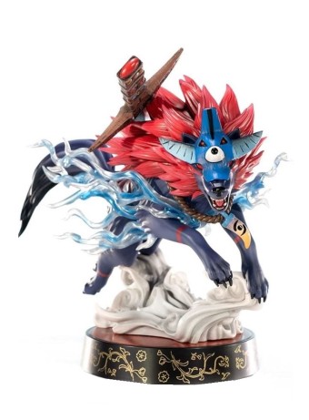 Figurina Statueta First4figures Okami Oki Wolf Form