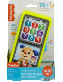 Fisher-price Infant Laugh & Learn 2-in-1 Slide To Learn Smartphone (hnl41) 
