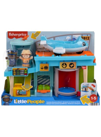  Fisher-price Little People Everyday Adventures Airport Playset (htj26)