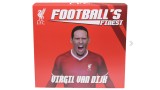 Figurina Statueta Footballs Finest Liverpool Virgil Van Dijk 60cm