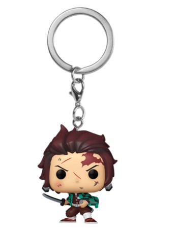 Breloc Funko Pocket Pop! Demon Slayer S2 Tanjiro Kamado (bloody)