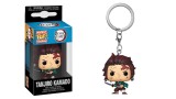 Breloc Funko Pocket Pop! Demon Slayer S2 Tanjiro Kamado (bloody)