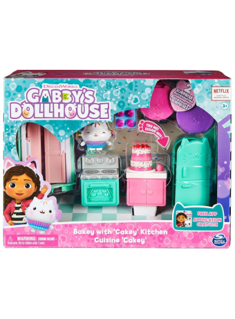  Gabbys Dollhouse Deluxe Room Cakey Kitchen (6062035)