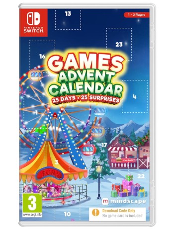 Joc Games Advent Calendar 2024 pentru Nintendo Switch