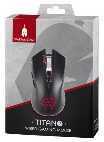  Gaming Mouse Cu Fir Spartan Gear Titan 2 pentru PC