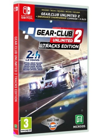 Joc Gear Club Unlimited 2 Tracks Edition pentru Nintendo Switch