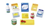  Goki Toy Shop Miniatures In A Basket Food And Household Goods
