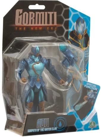 Figurina Joc Gormiti The New Era Aqu Gormita Of The Water Clan 15cm Grv22400