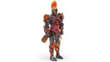 Figurina Joc Gormiti The New Era Fireon Gormita Of The Fire Clan 15cm Grv22300