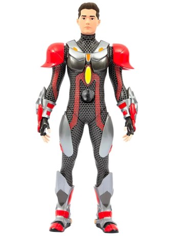 Figurina Joc Gormiti The New Era Zane Scion Of The Fire Clan 27cm Grv05300