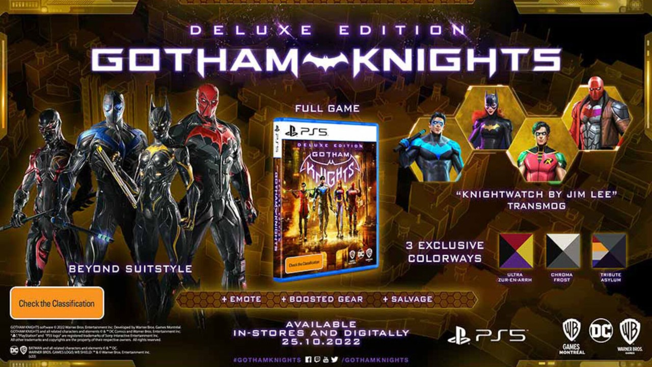 Joc Gotham Knights Deluxe Edition pentru PS5