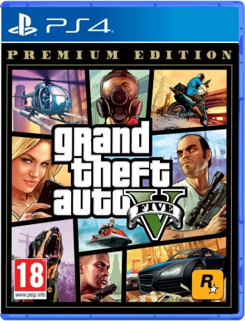 Joc Grand Theft Auto V Premium Online Edition pentru PS4
