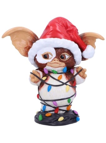 Figurina Statueta Gremlins Gizmo In Fairy Lights 13cm