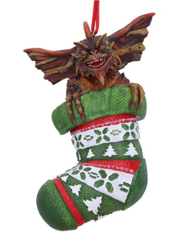 Figurina Joc Gremlins Mohawk In Stocking Hanging 12cm