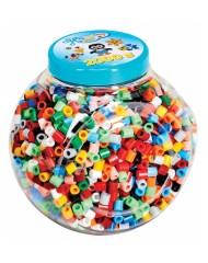 Hama Maxi Beads 2,000pcs. Stackable Blue Bucket (8589)