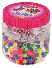 Hama Maxi Beads 400 Beads + 2 Pin Plates (388791) 