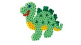  Hama Maxi Beads Beads & 1 Pegboard In Box Dinosaur (8742)
