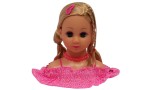 Papusa Happy Friend Make Up Dollhead Blonde (504402)
