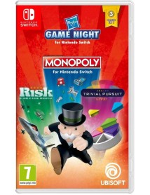 Hasbro Game Night Monopoly Risk Trivia Pursuit 