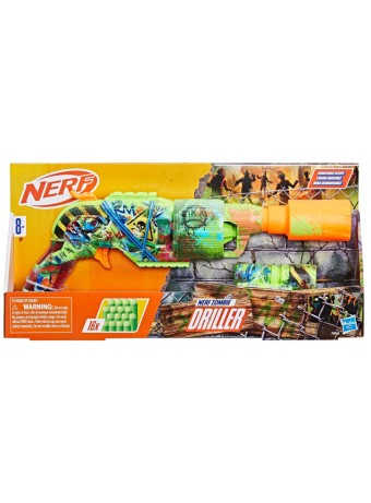  Hasbro Nerf Zombie Driller (f8960)