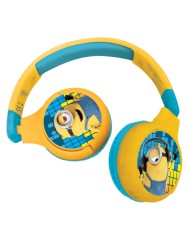 Headphones Lexibook Minions 2 In 1 Bluetooth(r) (hpbt010des)