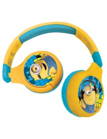 Headphones Lexibook Minions 2 In 1 Bluetooth(r) (hpbt010des) 