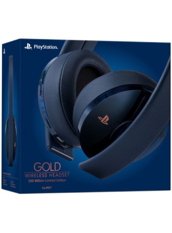  Headset 500 Million Limited Edition Gold - Playstation 4 pentru PS4 / PC