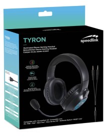 Headset Speedlink Tyron Rgb Stereo Black - Pc 