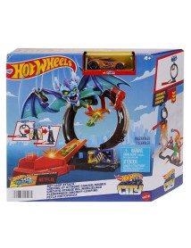 Hot Wheels City Bat Loop Attack (htn78 