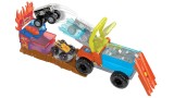  Hot Wheels Monster Trucks Arena Smashers Color Shifters 5-alarm Rescue (hpn73)