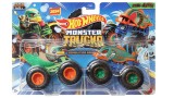  Hot Wheels Monster Trucks Demolition Doubles Duck N Roll Vs Piran-ahhhh (hwn54)