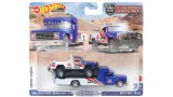 Hot Wheels Premium Car Culture Team Transport 80 Dodge Macho Power Wagon Retro Rig (hkf38)
