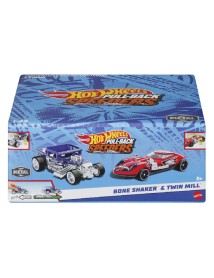Hot Wheels Pull-back Speeders Bone Shaker Twin MILL (hpr92) 