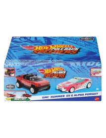 Hot Wheels Pull-back Speeders Gmc Hummer Ev Alpha Pursuit (hwh55) 