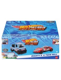 Hot Wheels Pull-back Speeders Mighty K Twin MILL (hwh58) 